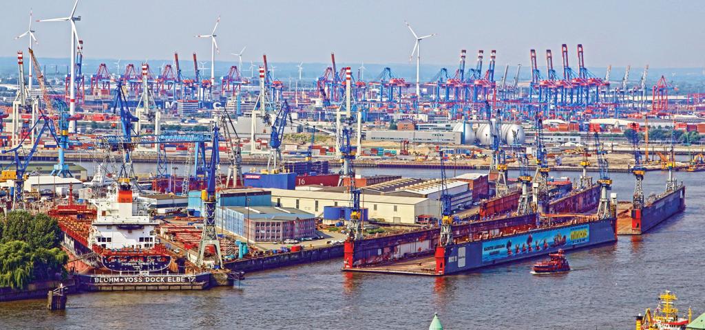 Η MSC μπαίνει στο λιμάνι του Αμβούργου 